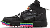 Off-White x Air Force 1 Mid 'Black' 2022 SKU DO6290 001 - Authentic - New in Box