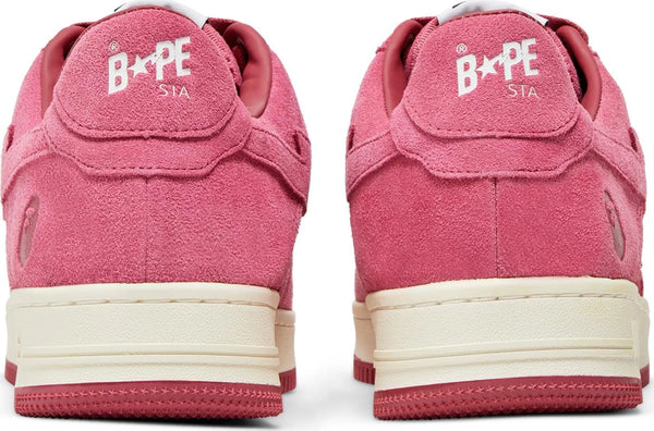 Bape Bapesta Low M1 'Pink' SKU 1H70191004 PNK - Authentic