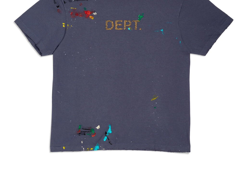 GALLERY DEPT - DEPT LOGO HAND PAINTED S/S TEE - AUTHENTIC -NEW WITH TAGS