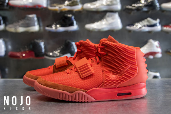 Size 14 - Nike Air Yeezy 2 SP Red October 2014