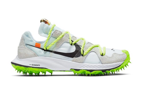 WMNS Off-White x Wmns Air Zoom Terra Kiger 5 'Athlete in Progress - White' 2019 SKU CD8179 100 - Authentic - New in Box