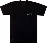 CHROME HEARTS S/S BANNER SCROLL POCKET TEE - AUTHENTIC -NEW WITH TAGS