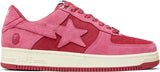 Bape Bapesta Low M1 'Pink' SKU 1H70191004 PNK - Authentic - New in Box