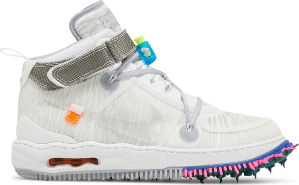 Off-White x Air Force 1 Mid 'White' 2022 SKU DO6290 100 - Authentic - New in Box