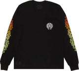 CHROME HEARTS CIRCLE GRADIENT L/S TSHIRT - AUTHENTIC -NEW WITH TAGS