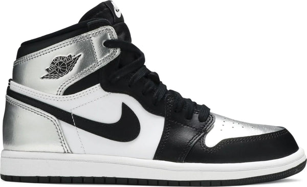 Air Jordan 1 Retro High OG PS 'Silver Toe' 2021 SKU CU0449 001 - Authentic - New in Box