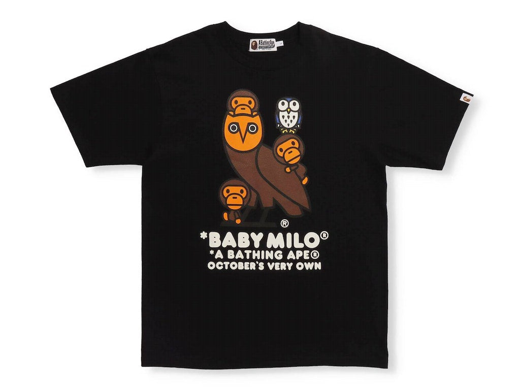 BAPE X OVO BABY MILO TEE - AUTHENTIC -NEW WITH TAGS