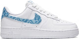 Wmns Air Force 1 '07 Essentials 'Blue Paisley' 2021 SKU DH4406 100 - Authentic - New in Box