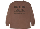 GALLERY DEPT PAINTED FLAME L/S TEE - AUTHENTIC -NEW WITH TAGS