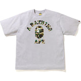 BAPE 1ST CAMO COLLEGE RELAXED TEE - AUTHENTIC -NEW WITH TAGS