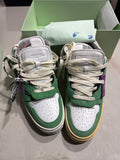 Off-White Off-Court 3.0 Low 'Green Purple' SKU OMIA151E20LEA001 5537 - Authentic - Shoe is new with sun damage on one shoe