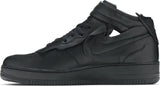 Comme des Garçons x Air Force 1 Mid 'Triple Black' 2020 SKU DC3601 001 - Authentic - New in Box