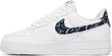 Wmns Air Force 1 '07 Essentials 'Black Paisley' 2021 SKU DH4406 101 - Authentic - New in Box