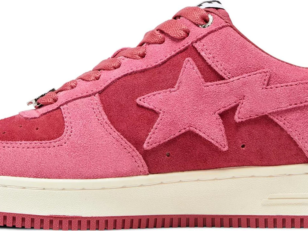 Bape Bapesta Low M1 'Pink' SKU 1H70191004 PNK - Authentic - New in Box