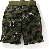 BAPE SHARK 1ST CAMO WIDE SWEAT SHORTS - AUTHENTIC -NEW WITH TAGS