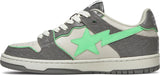 Bape Sk8 Sta 'Grey Green' SKU 1H80191018 - Authentic - New in Box