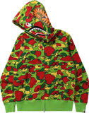 Bape STA Camo Shark Zip Hoodie - AUTHENTIC -NEW WITH TAGS