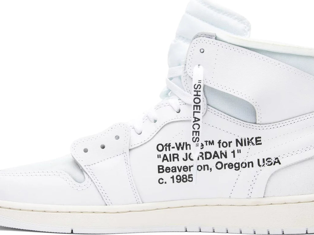 Off-White x Air Jordan 1 Retro High OG 'White' 2018 SKU AQ0818 100 - Authentic - New in Box