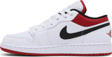 Air Jordan 1 Low GS 'White Gym Red' 2021 SKU 553560 118 - Authentic - New in Box