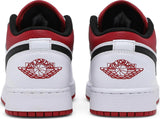 Air Jordan 1 Low GS 'White Gym Red' 2021 SKU 553560 118 - Authentic - New in Box