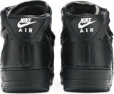 Comme des Garçons x Air Force 1 Mid 'Triple Black' 2020 SKU DC3601 001 - Authentic - New in Box