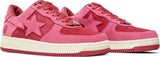 Bape Bapesta Low M1 'Pink' SKU 1H70191004 PNK - Authentic - New in Box