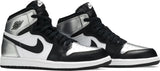 Air Jordan 1 Retro High OG PS 'Silver Toe' 2021 SKU CU0449 001 - Authentic - New in Box