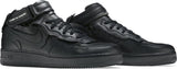 Comme des Garçons x Air Force 1 Mid 'Triple Black' 2020 SKU DC3601 001 - Authentic - New in Box