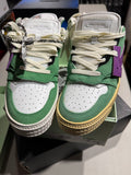 Off-White Off-Court 3.0 Low 'Green Purple' SKU OMIA151E20LEA001 5537 - Authentic - Shoe is new with sun damage on one shoe