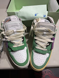 Off-White Off-Court 3.0 Low 'Green Purple' SKU OMIA151E20LEA001 5537 - Authentic - Shoe is new with sun damage on one shoe