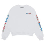 CHROME HEARTS MATTY BOY FLAG CREWNECK - AUTHENTIC -NEW WITH TAGS