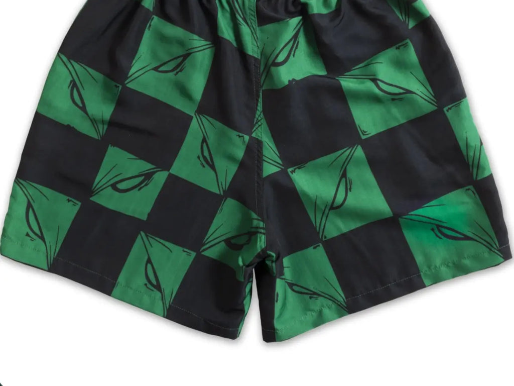 ANTI PROMO NYLON SHORTS - GREEN