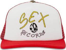 Chrome Hearts Sex Records Red Trucker Hat - AUTHENTIC -NEW WITH TAGS