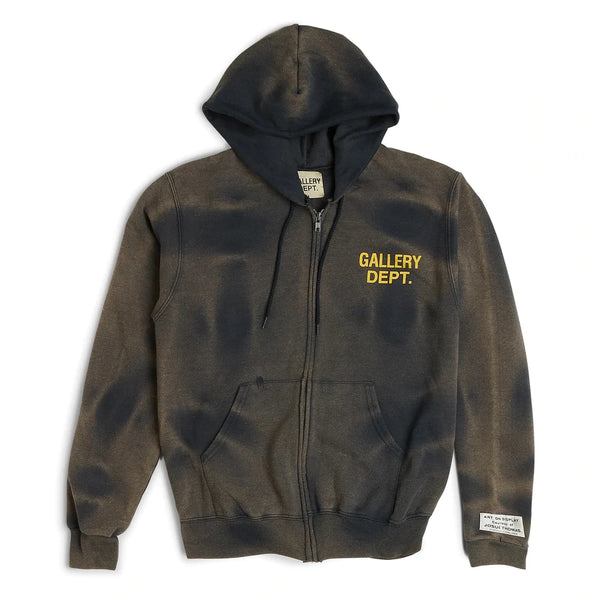 GALLERY DEPT SUN FADED ZIP HOODIE - AUTHENTIC -NEW WITH TAGS