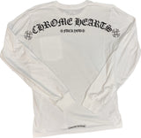 CHROME HEARTS LONG SLEEVE F YOU - AUTHENTIC -NEW WITH TAGS