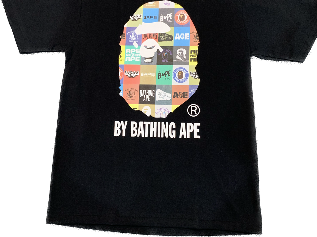 BAPE CLASSIC LOGO APE HEAD TEE - AUTHENTIC -NEW WITH TAGS