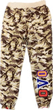 BAPE X OVO REVERSIBLE WOODLAND CAMO SHARK SWEATPANT - AUTHENTIC -NEW WITH TAGS