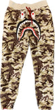 BAPE X OVO REVERSIBLE WOODLAND CAMO SHARK SWEATPANT - AUTHENTIC -NEW WITH TAGS
