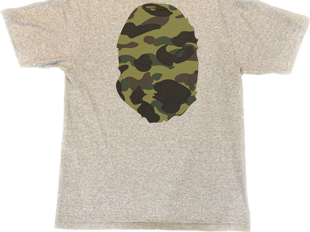 BAPE 1ST CAMO BIG APE HEAD TEE MENS - AUTHENTIC -NEW WITH TAGS