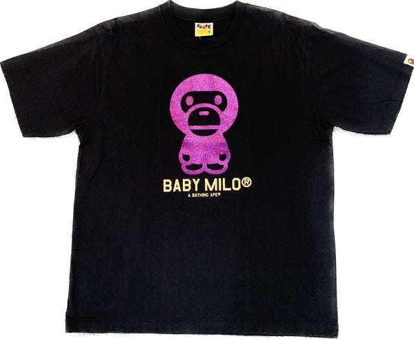 BAPE GLITTER MILO TEE - AUTHENTIC - NEW WITH TAGS