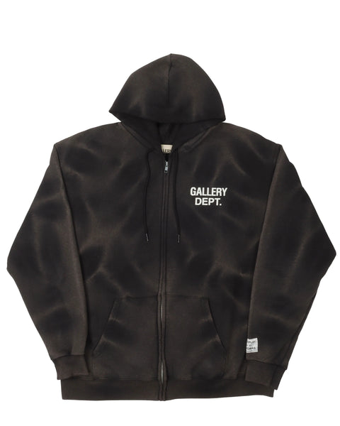 GALLERY DEPT SUN FADED ZIP HOODIE - AUTHENTIC -NEW WITH TAGS