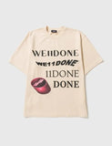 WE11DONE WASHED LOGO TEE  - AUTHENTIC -  NEW WITH TAGS