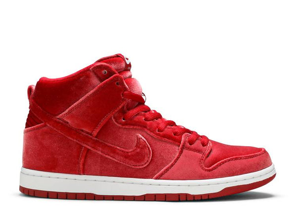 SB Dunk High PRM 'Red Velvet' 2016 SKU 313171 661 - Authentic - New in Box