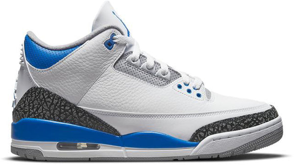 Air Jordan 3 Retro 'Racer Blue' 2021 SKU CT8532 145 - Authentic - New in Box