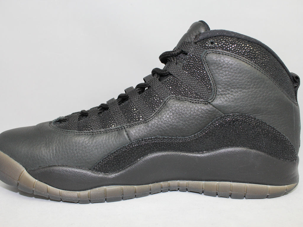 OVO x Air Jordan 10 Retro 'Black' Friends and Family Edition SKU AJ 456934 - Authentic - New in Box