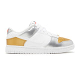 Wmns Dunk Low SE 'Silver Gold Metallic' 2022 SKU DH4403 700 - Authentic - New in Box