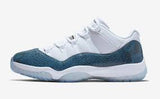 Air Jordan 11 Low Blue Snake Skin Nojo Kicks Detroit NOJO KICKS DETROIT